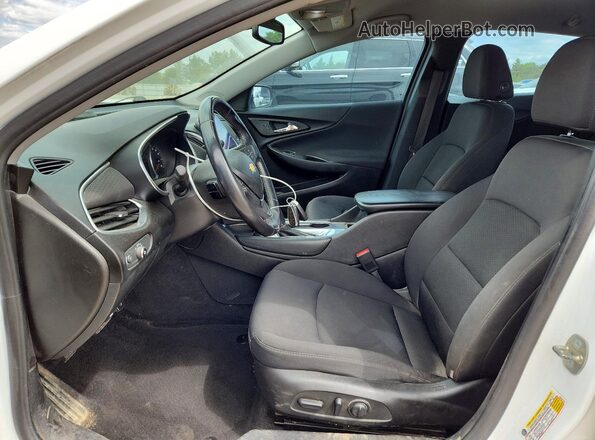 1G1ZF5SX3GF276783 2016 CHEVROLET MALIBU Белый Вид салона спереди