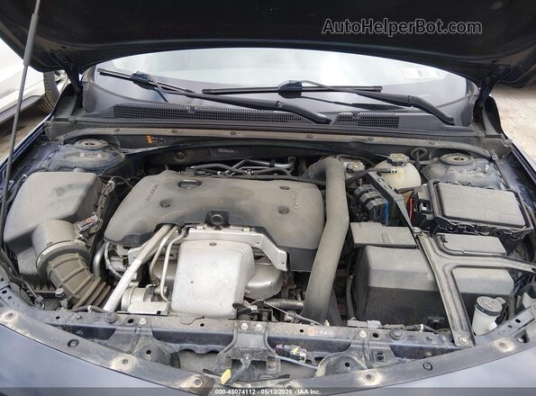 1G1ZF5SX8GF317523 2016 CHEVROLET MALIBU Navy Вид сзади