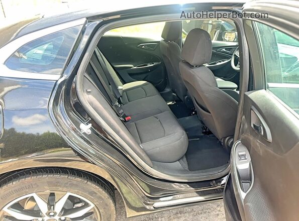 1G1ZG5ST0SF134801 2025 CHEVROLET MALIBU Black Widok z tyłu