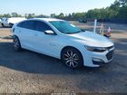 2021 Chevrolet Malibu Fwd Rs White vin: 1G1ZG5ST1MF031356