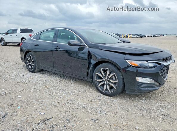 1G1ZG5ST1MF048397 2021 CHEVROLET MALIBU Черный Передняя правая четверть