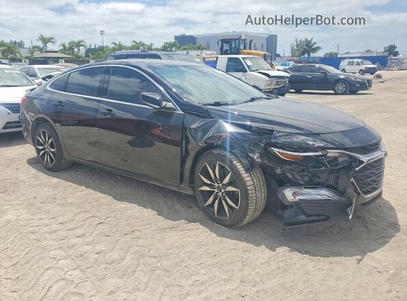 1G1ZG5ST2LF026181 2020 CHEVROLET MALIBU Черный Передняя правая четверть