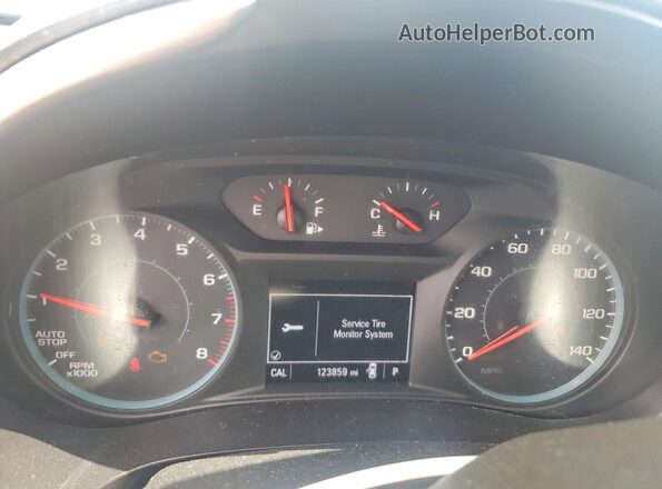 1G1ZG5ST2LF026181 2020 CHEVROLET MALIBU Черный Вид щитка приборов