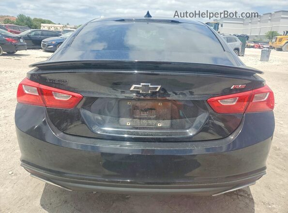 1G1ZG5ST2LF026181 2020 CHEVROLET MALIBU Черный Вид сзади