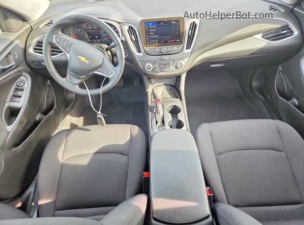 1G1ZG5ST2SF111777 2025 CHEVROLET MALIBU Серебряный Вид панели приборов