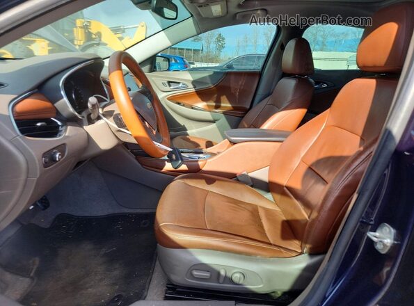 1G1ZG5ST3GF120088 2016 CHEVROLET MALIBU Синий Вид салона спереди