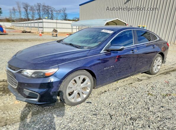 1G1ZG5ST3GF120088 2016 CHEVROLET MALIBU Синий Передняя левая четверть