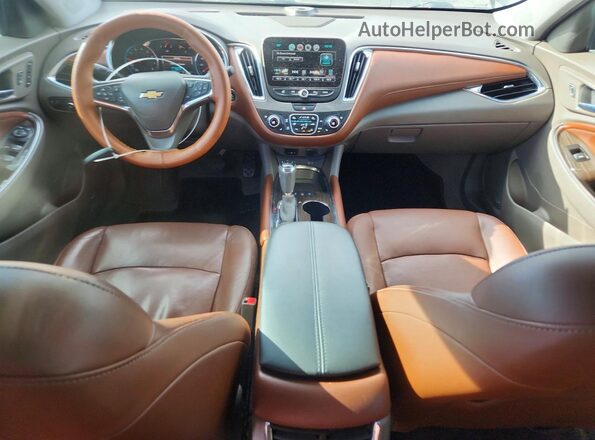 1G1ZG5ST3GF120088 2016 CHEVROLET MALIBU Синий Вид панели приборов