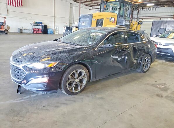 1G1ZG5ST3KF207496 2019 CHEVROLET MALIBU Черный Передняя левая четверть