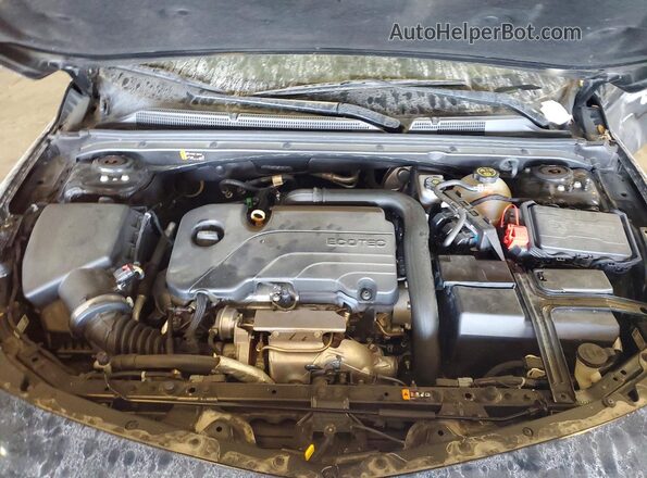 1G1ZG5ST3KF207496 2019 CHEVROLET MALIBU Черный Вид задней части салона