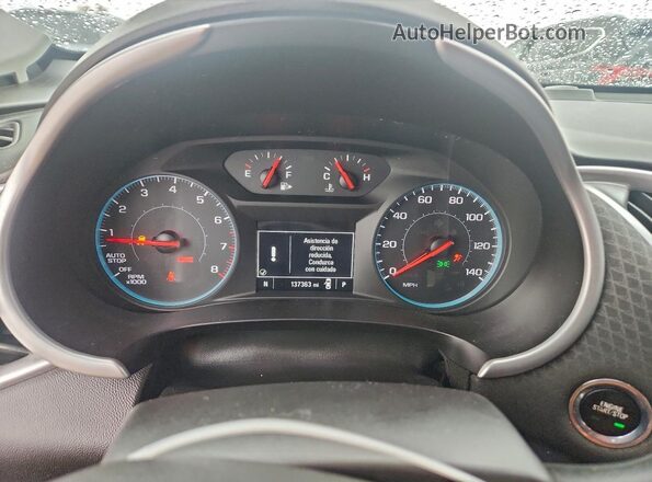 1G1ZG5ST3LF066057 2020 CHEVROLET MALIBU Blue Widok zestawu wskaźników