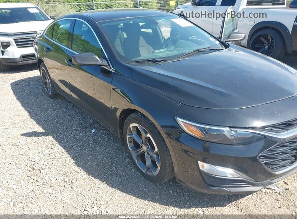 1G1ZG5ST4KF190983 2019 CHEVROLET MALIBU Черный Вид спереди