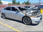 2019 Chevrolet Malibu Rs Silver vin: 1G1ZG5ST4KF206857