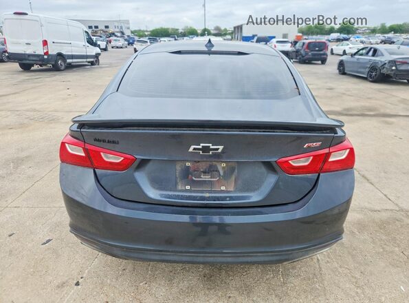 1G1ZG5ST4LF059683 2020 CHEVROLET MALIBU Синий Вид сзади