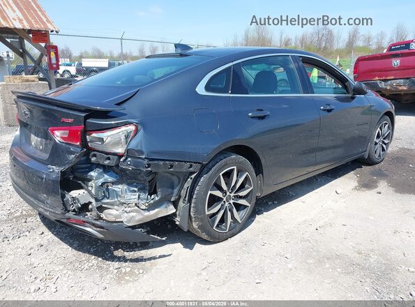 1G1ZG5ST5MF032736 2021 CHEVROLET MALIBU Серый Задняя правая четверть