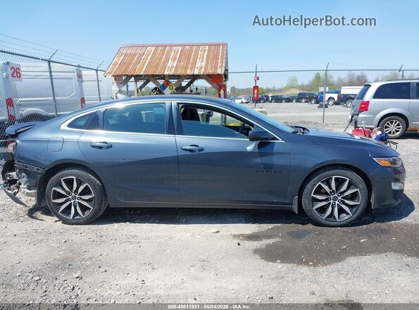 1G1ZG5ST5MF032736 2021 CHEVROLET MALIBU Серый Вид задней части салона
