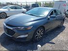 2021 Chevrolet Malibu Fwd Rs Серый vin: 1G1ZG5ST5MF032736
