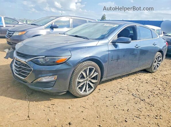 1G1ZG5ST6MF078799 2021 CHEVROLET MALIBU Gray Передня ліва чверть