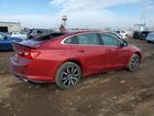 2025 Chevrolet Malibu Rs Red vin: 1G1ZG5ST8SF136702