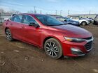 2025 Chevrolet Malibu Rs Red vin: 1G1ZG5ST8SF136702
