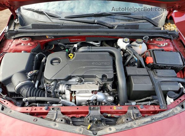 1G1ZG5ST8SF136702 2025 CHEVROLET MALIBU Red Սալոնի հետևի տեսք
