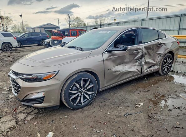 1G1ZG5ST9RF191136 2024 CHEVROLET MALIBU Желто-коричневый Передняя левая четверть