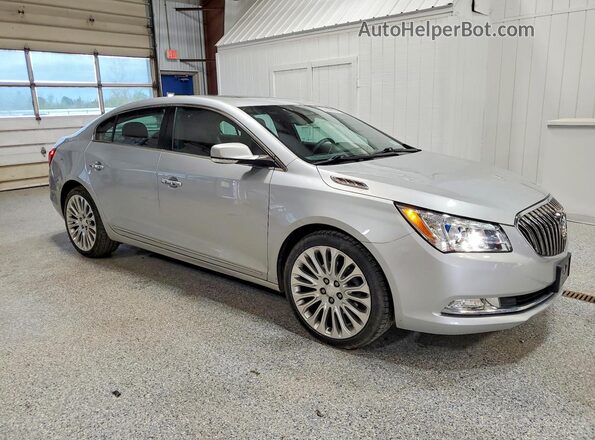 1G4GF5G37GF190201 2016 BUICK LACROSSE Серебряный Передняя правая четверть