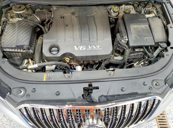 1G4GF5G37GF190201 2016 BUICK LACROSSE Серебряный Вид задней части салона
