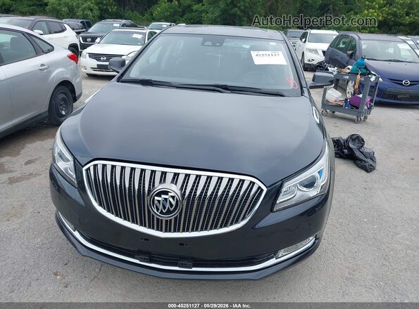 1G4GF5G3XGF188796 2016 BUICK LACROSSE Black Вид щитка приладів