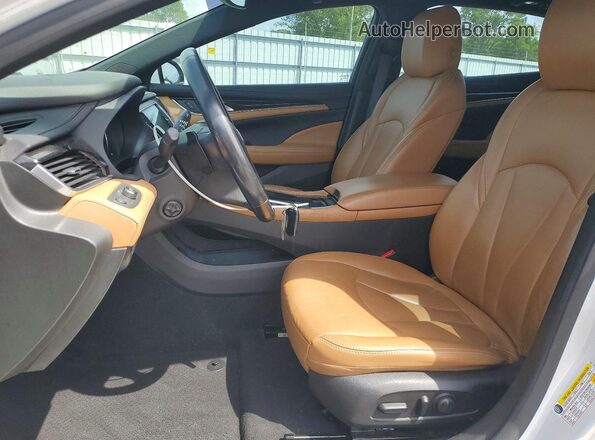 1G4ZP5SS0HU164119 2017 BUICK LACROSSE Белый Вид салона спереди