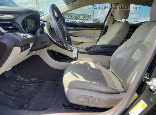 1G4ZP5SS1HU161584 2017 BUICK LACROSSE Зеленый Вид салона спереди