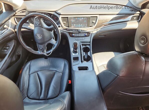 1G4ZP5SS2HU156443 2017 BUICK LACROSSE Черный Вид панели приборов