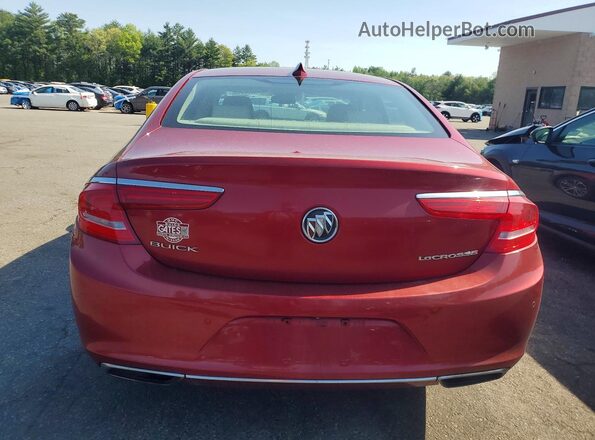 1G4ZP5SS3JU135932 2018 BUICK LACROSSE Красный Вид сзади