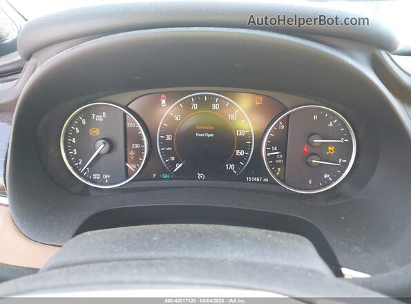 1G4ZP5SS8HU114715 2017 BUICK LACROSSE Черный Вид задних сидений