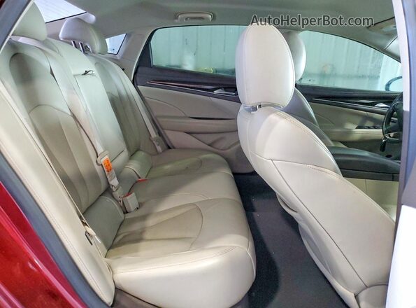 1G4ZP5SS8HU182853 2017 BUICK LACROSSE Maroon Rear seats view