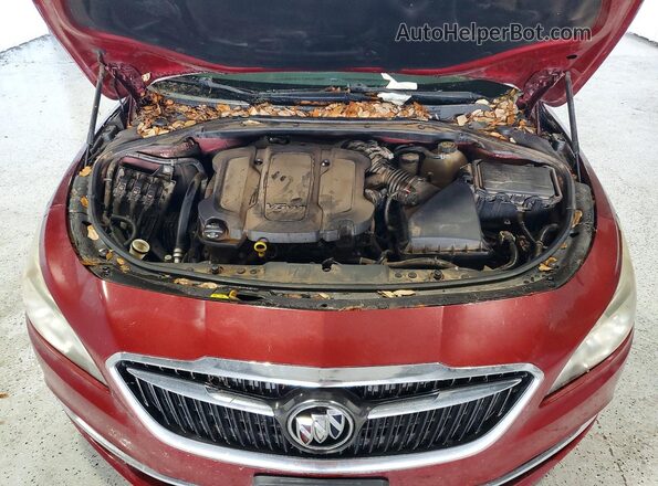 1G4ZP5SS8HU182853 2017 BUICK LACROSSE Maroon Rear interior view