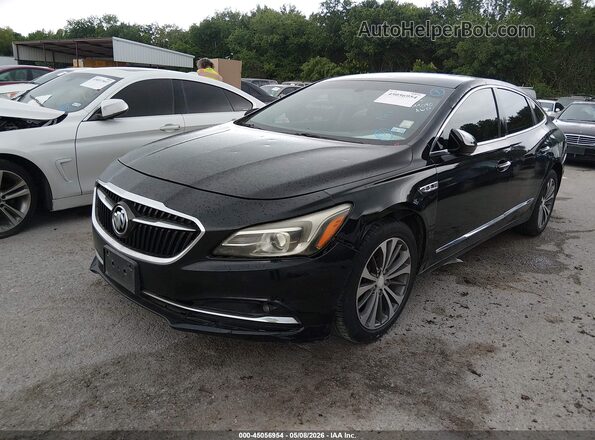 1G4ZP5SS8HU199040 2017 BUICK LACROSSE Black Առջևի ձախ երեք քառորդ տեսարան
