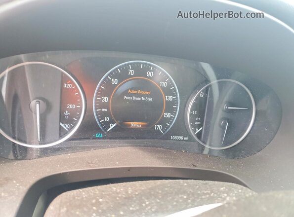 1G4ZP5SS9HU144936 2017 BUICK LACROSSE Синий Вид щитка приборов