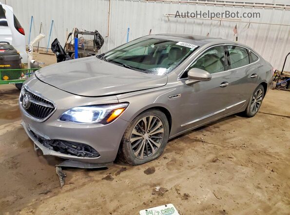 1G4ZP5SS9HU178228 2017 BUICK LACROSSE Gray Передня ліва чверть