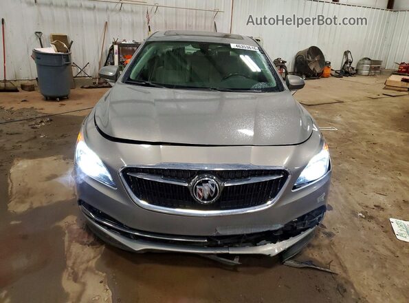 1G4ZP5SS9HU178228 2017 BUICK LACROSSE Gray Вид спереду