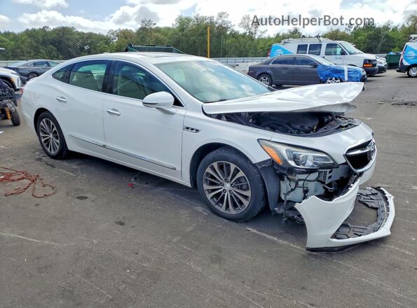 1G4ZP5SSXHU164130 2017 BUICK LACROSSE White Przód prawy