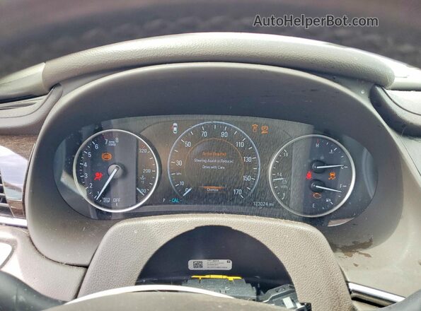 1G4ZP5SSXHU164130 2017 BUICK LACROSSE White Widok zestawu wskaźników