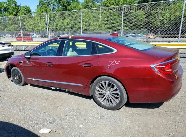 1G4ZR5SS0HU172425 2017 BUICK LACROSSE Красный Задняя левая четверть