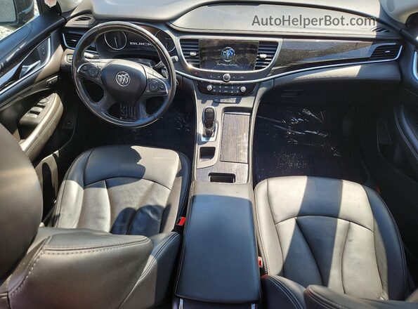 1G4ZR5SS4HU186263 2017 BUICK LACROSSE Черный Вид панели приборов