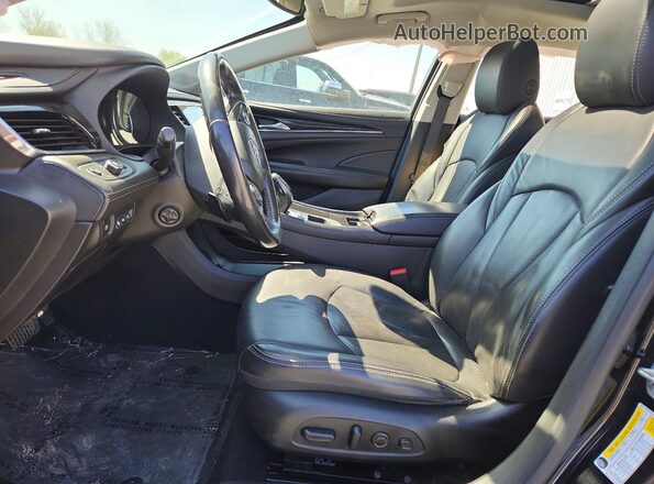 1G4ZR5SS4HU186263 2017 BUICK LACROSSE Черный Вид салона спереди