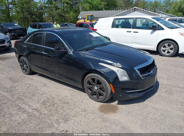 1G6AA5RA4G0112288 2016 CADILLAC ATS Черный Передняя правая четверть