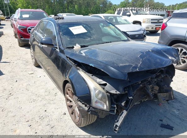 1G6AB5RX3H0112446 2017 CADILLAC ATS Черный Передняя правая четверть