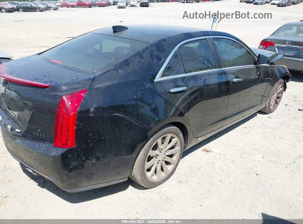 1G6AB5RX3H0112446 2017 CADILLAC ATS Черный Задняя правая четверть