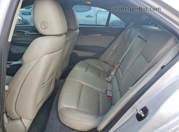 1G6AC5SS1J0143860 2018 CADILLAC ATS Silver უკანა სავარძლების ხედი