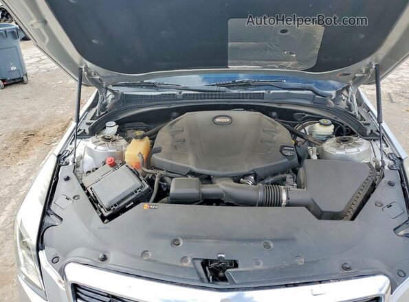 1G6AC5SS1J0143860 2018 CADILLAC ATS Silver უკანა სალონის ხედი